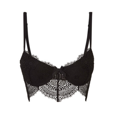 Undiz - Soutien gorge bustier noir iciz