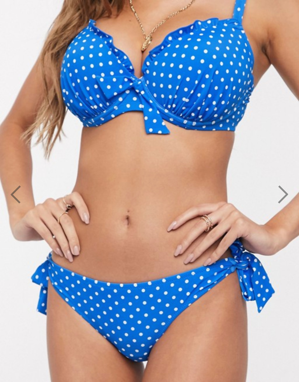 selection été asos maillot pois bleu