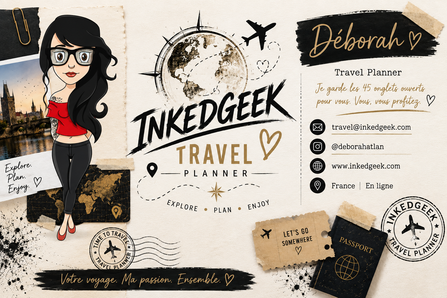 InkedGeek Travel Planning