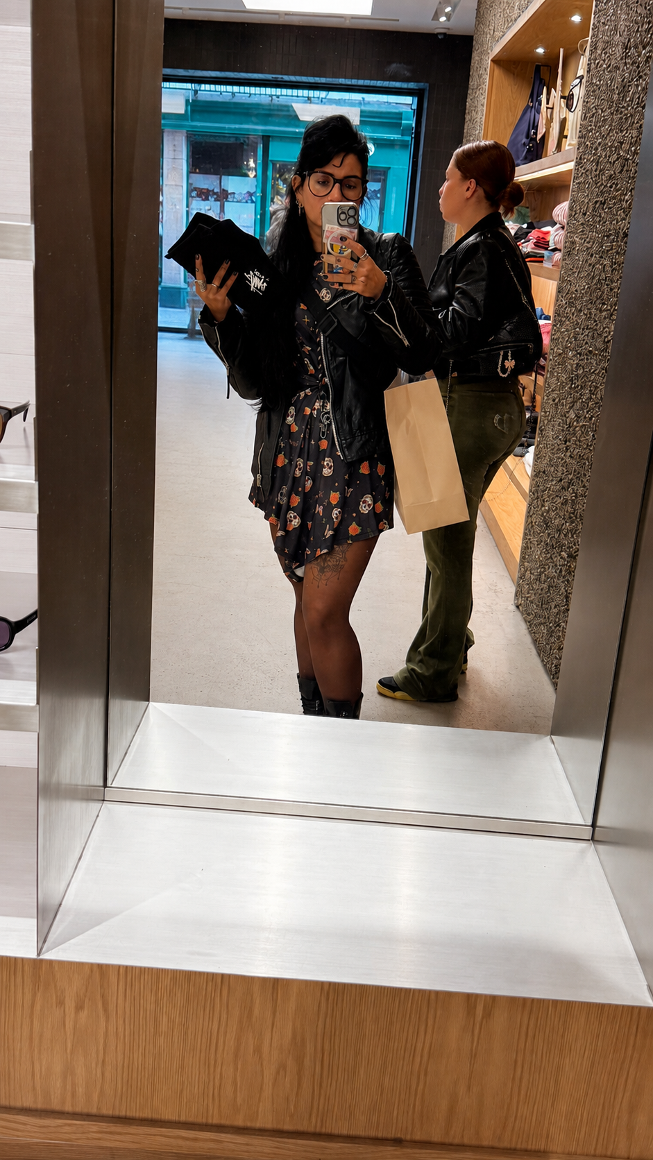 Shopping chez Stüssy à SoHo à New York avec ma nièce