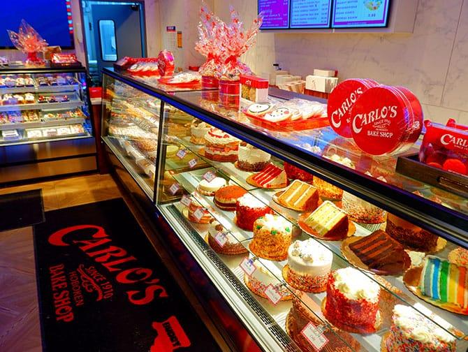 Pâtisseries de Carlo’s Bakery à New York, célèbre pour Cake Boss